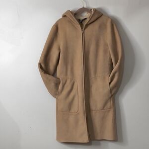 DKNY Women's Cream Teddy Jacket